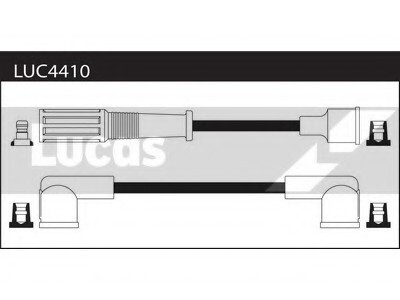 Провода высоковольтные, комплект LUCAS ELECTRICAL LUC4410