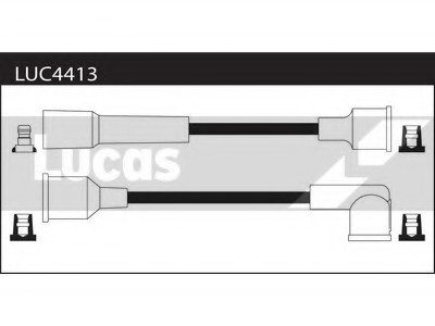 Провода высоковольтные, комплект LUCAS ELECTRICAL LUC4413