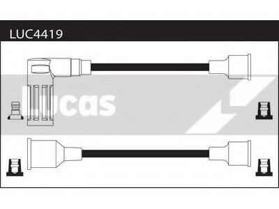 Провода высоковольтные, комплект LUCAS ELECTRICAL LUC4419