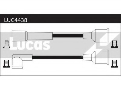 Провода высоковольтные, комплект LUCAS ELECTRICAL LUC4438