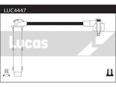 Провода высоковольтные, комплект LUCAS ELECTRICAL LUC4447