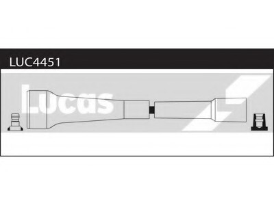 Провода высоковольтные, комплект LUCAS ELECTRICAL LUC4451