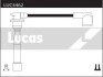 Провода высоковольтные, комплект LUCAS ELECTRICAL LUC4462 (фото 1)