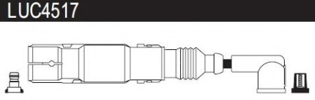 Провода высоковольтные, комплект LUCAS ELECTRICAL LUC4517