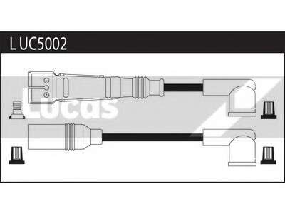 Провода высоковольтные, комплект LUCAS ELECTRICAL LUC5002