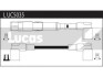 Провода высоковольтные, комплект LUCAS ELECTRICAL LUC5035 (фото 1)