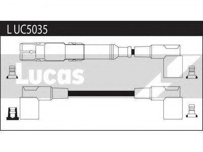 Провода высоковольтные, комплект LUCAS ELECTRICAL LUC5035