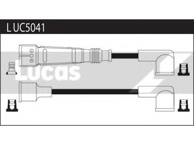 Провода высоковольтные, комплект LUCAS ELECTRICAL LUC5041