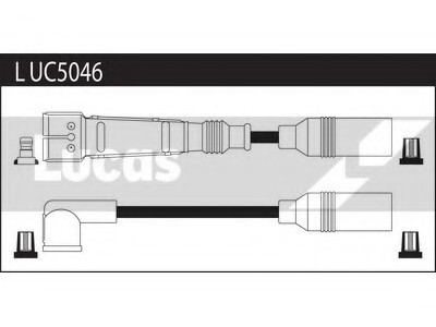 Провода высоковольтные, комплект LUCAS ELECTRICAL LUC5046