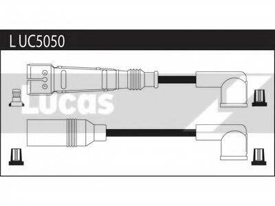 Провода высоковольтные, комплект LUCAS ELECTRICAL LUC5050