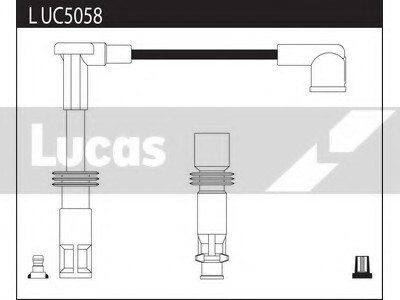 Провода высоковольтные, комплект LUCAS ELECTRICAL LUC5058