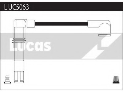 Провода высоковольтные, комплект LUCAS ELECTRICAL LUC5063