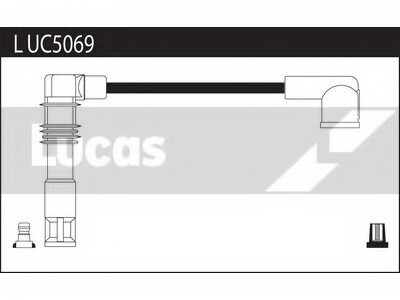 Провода высоковольтные, комплект LUCAS ELECTRICAL LUC5069