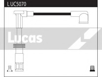 Провода высоковольтные, комплект LUCAS ELECTRICAL LUC5070