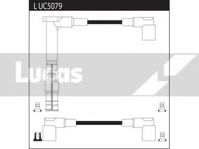 Провода высоковольтные, комплект LUCAS ELECTRICAL LUC5079