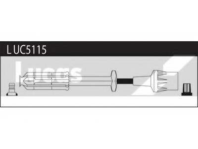 Провода высоковольтные, комплект LUCAS ELECTRICAL LUC5115