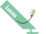 Конденсатор, система зажигания LUCAS DCB872C (фото 1)
