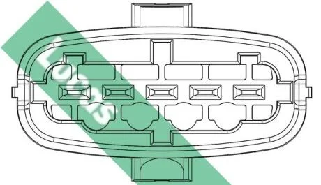 Расходомер воздуха LUCAS FDM824