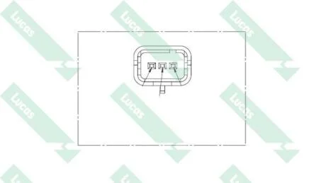 Датчик положения коленчатого вала LUCAS SEB1034