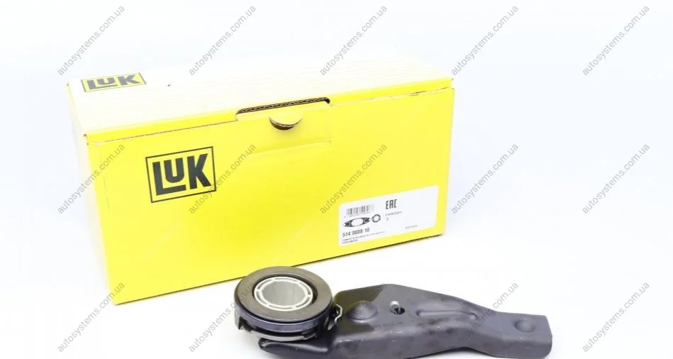 Вилка зчеплення Mazda 3 1.3/1.6 03-14 (+вижимний) LuK 514 0008 10 (фото 1)