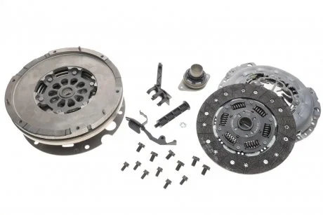 Демпфер + комплект зчеплення +вижимний Audi A4/A5 07- LuK 600 0150 00