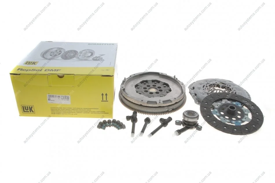 Комплект зчеплення + маховик LuK 600 0235 00 (фото 1)