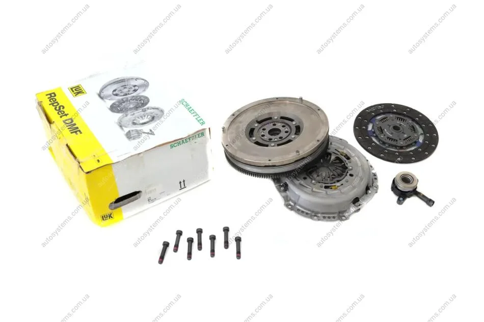 Демпфер + комплект зчеплення Mitsubishi L200 2.4DI-D 4WD, 14-, 113/133kw (4N15) LuK 600 0251 00 (фото 1)