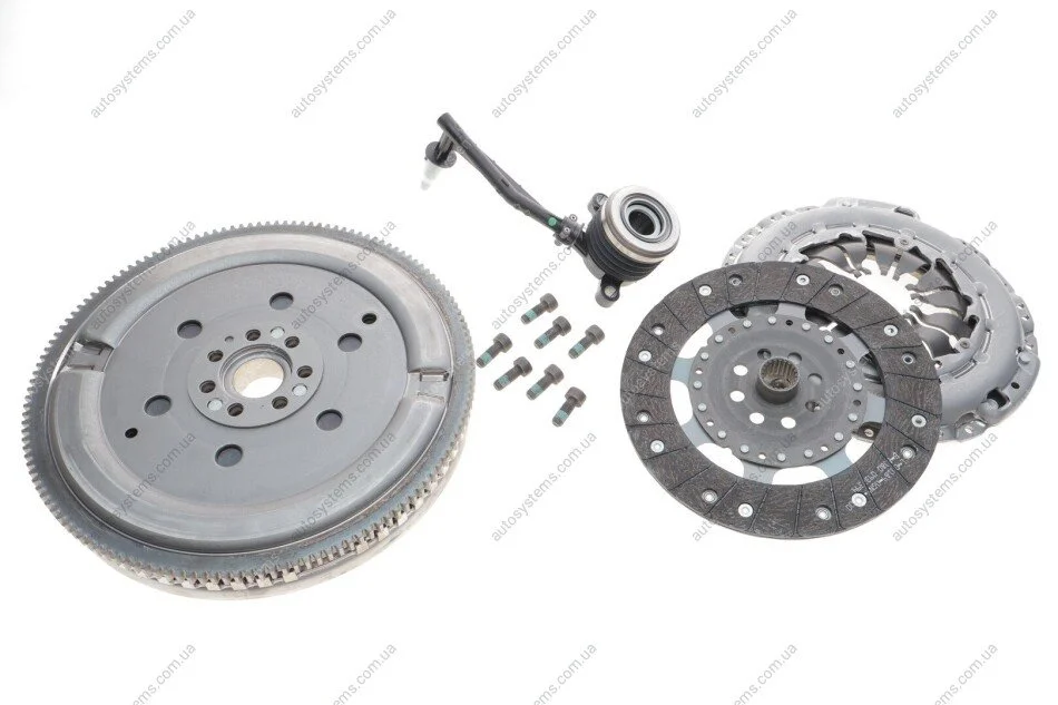 Демпфер + комплект зчеплення Renault Duster 1.5 dCi 4x4 10- (вижимної) K9K, 80/81kw LuK 600 0349 00 (фото 1)