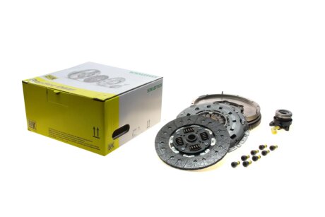 Демпфер + комплект зчеплення Ford Transit 2.4TDCi 06-14, 74kw LuK 600 0368 00