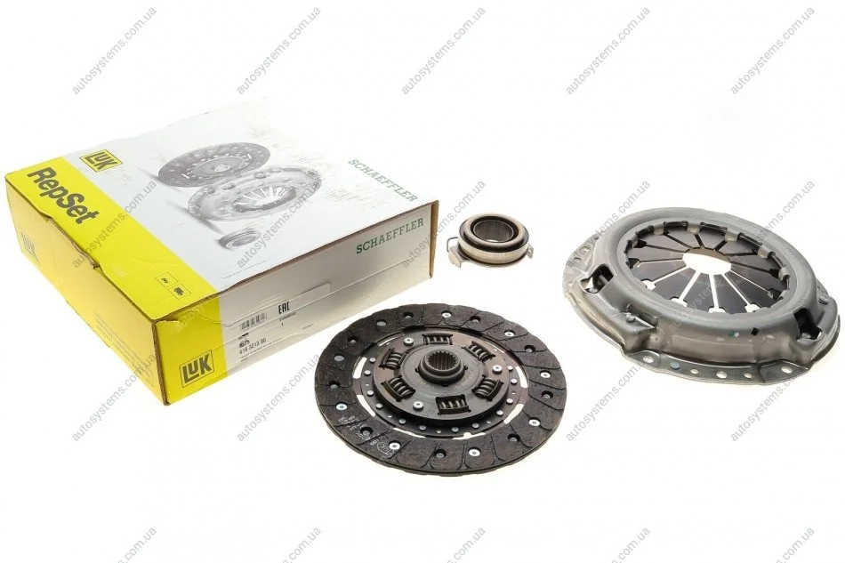 Комплект зчеплення Geely CK/MR 1.3 05- (d=190mm) (+вижимний) LuK 619 3213 00 (фото 1)