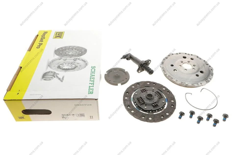 Комплект зчеплення VW Golf/Bora/Seat Toledo/Leon 1.6 16V 00-06 (d=210mm) LuK 621 3014 22 (фото 1)