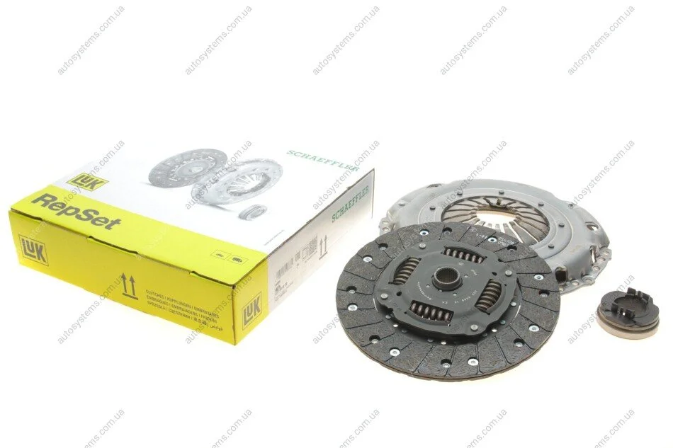 Комплект зчеплення VW T4 2.5 90-03 (d=230mm) (+вижимний) LuK 623 0818 00 (фото 1)