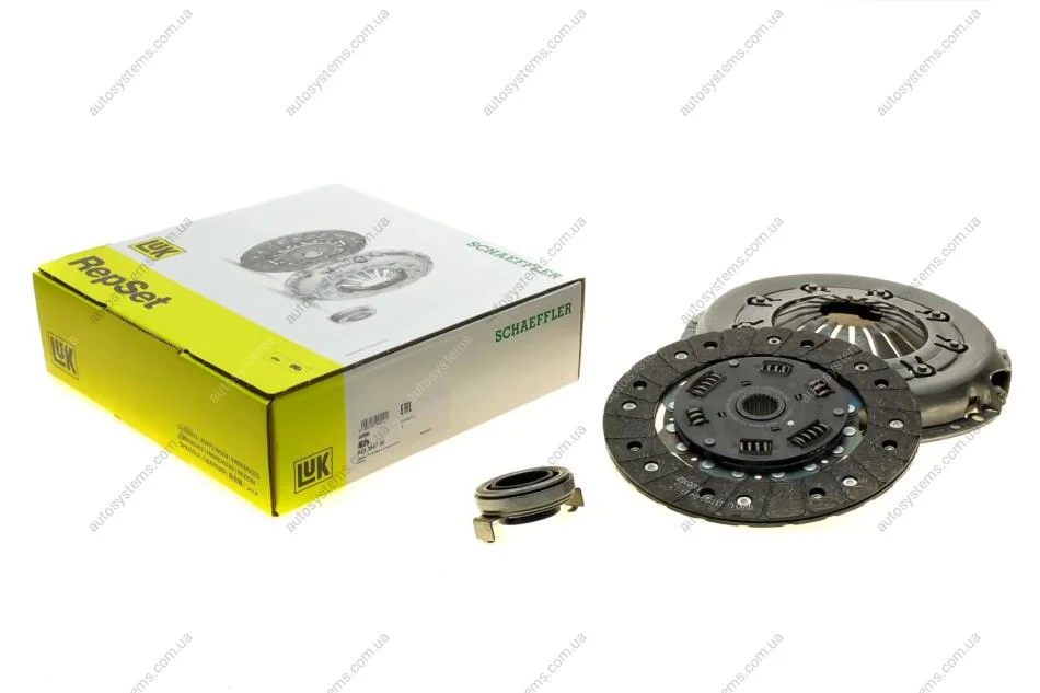 Комплект зчеплення Honda CR-V 2.0/2.4 i-VTEC 06- (d=225mm) (+вижимний) LuK 623 3547 00 (фото 1)