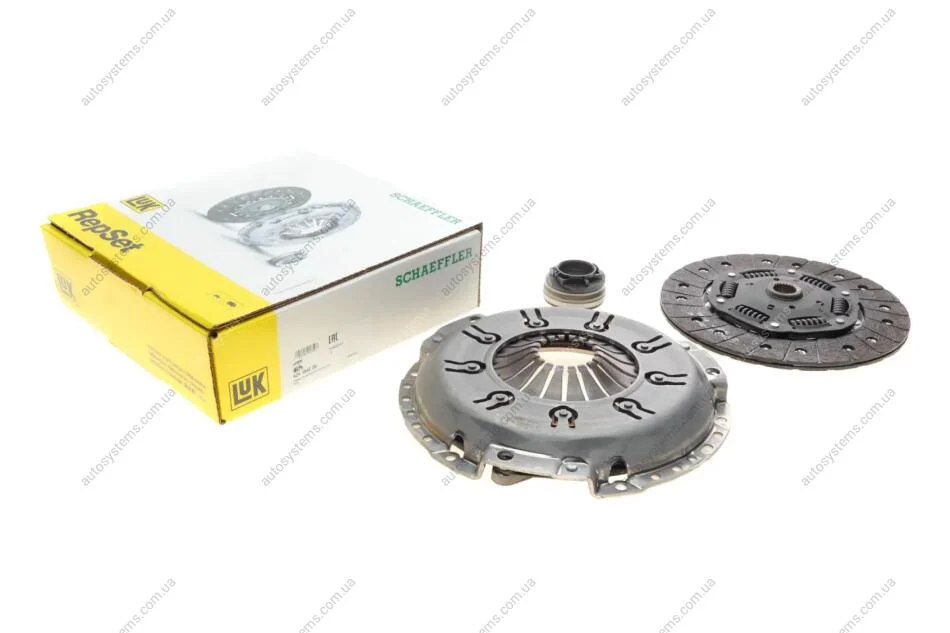 Комплект зчеплення Audi A6 2.5 TDI 94-97 (d=240mm) (+вижимний) LuK 624 1942 00 (фото 1)