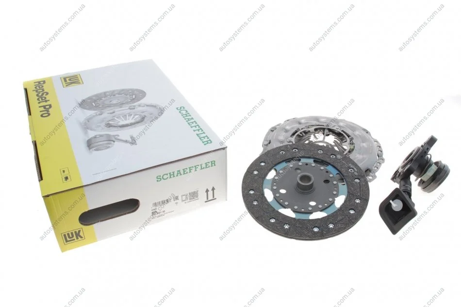 Комплект зчеплення Citroen C3/C4/Peugeot 207/508/2008/3008/5008 1.6 HDi 09- (d=240mm) (+вижимний) LuK 624 3527 33 (фото 1)