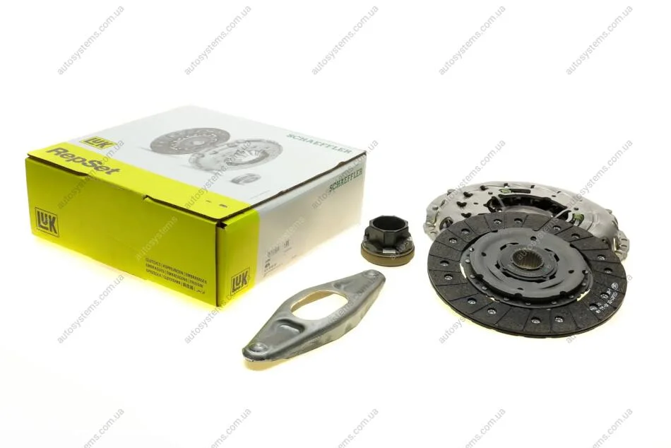Комплект зчеплення BMW 3 (E90/F30/F80)/X3 (F25) 04-18 (d=240mm) (+вижимний) B47/M47/N47 LuK 624 3535 00 (фото 1)