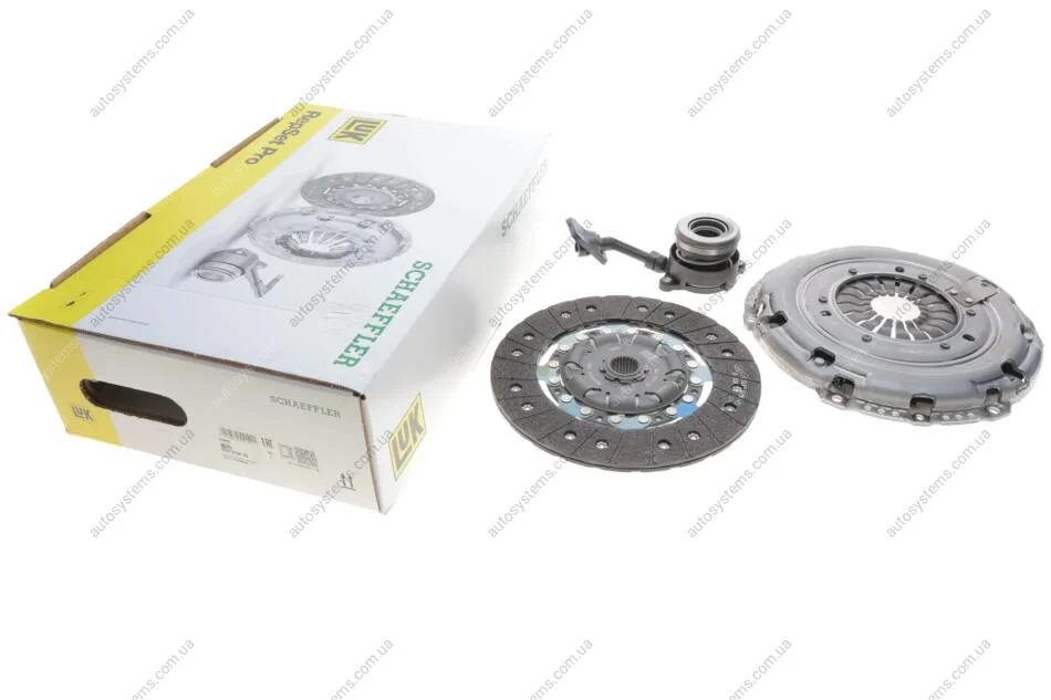 Комплект зчеплення Ford Focus/Kuga 2.0 TDCi 14- (d=240mm) (+вижимний) LuK 624 3794 33 (фото 1)