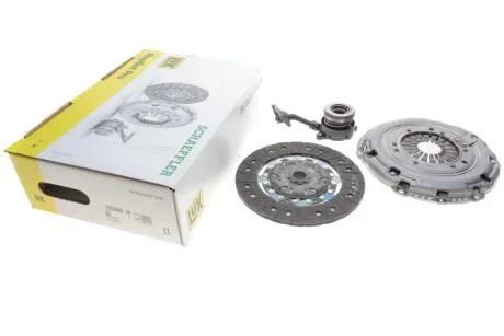Комплект зчеплення Ford Focus/Kuga 2.0 TDCi 14- (d=240mm) (+вижимний) LuK 624 3794 33