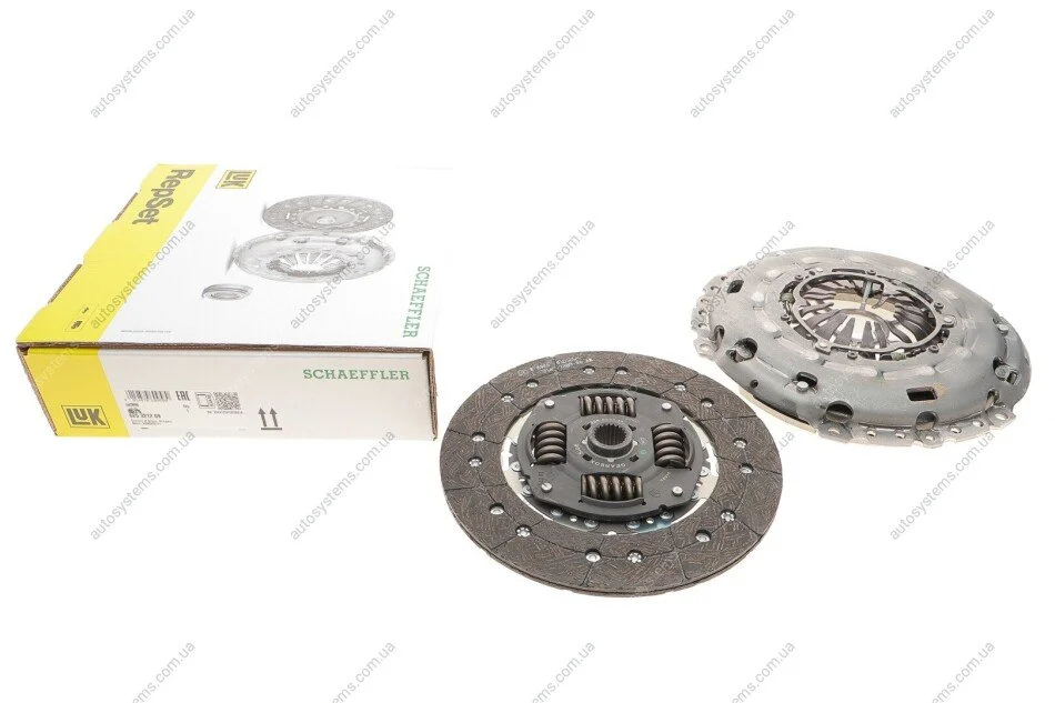 Комплект зчеплення Fiat Ducato 2.3D 06- (d=250mm) LuK 625 3212 09 (фото 1)