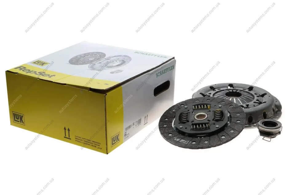 Комплект зчеплення Toyota Land Cruiser 3.0 TD 93-96 (d=260mm) (+вижимний) LuK 626 2423 00 (фото 1)