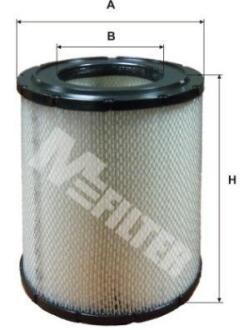 Фільтр повітря БОГДАН ISUZU E-2 P543614 8970622940 M-FILTER A510