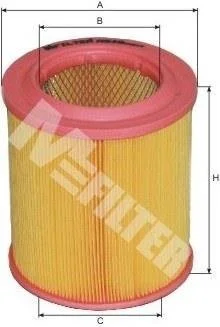 Фільтр повітряний M-FILTER A548