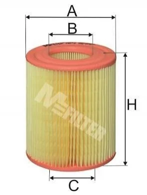 Фильтр воздушный M-FILTER A872 (фото 1)