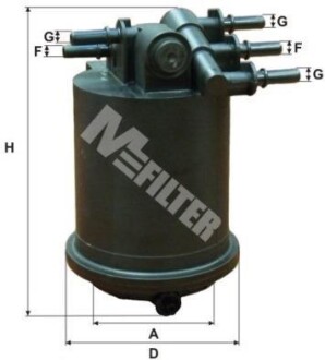 Топливный фильтр M-FILTER DF 3517