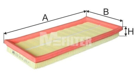 Воздушный фильтр M-FILTER K 7074