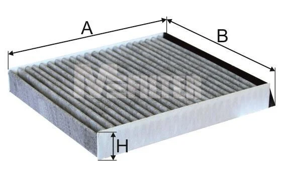 Фильтр салона с активированным углем M-FILTER K 9051C (фото 1)