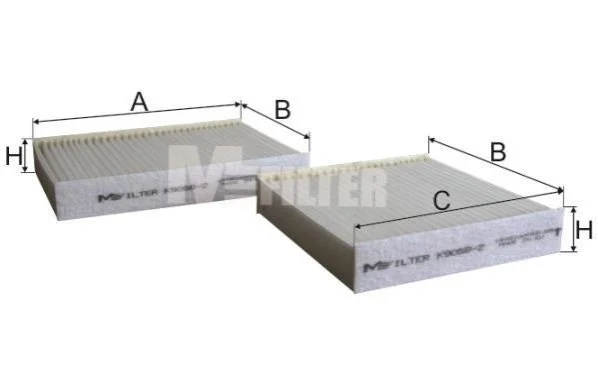Фільтр салона M-FILTER K90582 (фото 1)