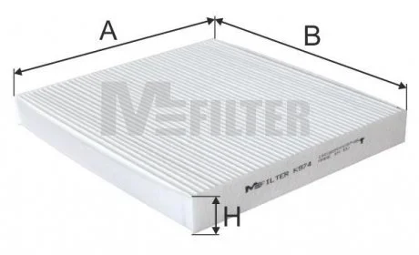 Фильтр салона M-FILTER K974
