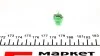 Автолампа 12V 1.5W B8.5d (в щиток приладів/зелена) (PB5 2W 12V) MAGNETI MARELLI 002051100000 (фото 4)