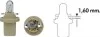 Автолампа 12V 1.5W B8.5d Standard (PB5 1,5W 12V) MAGNETI MARELLI 002052800000 (фото 3)